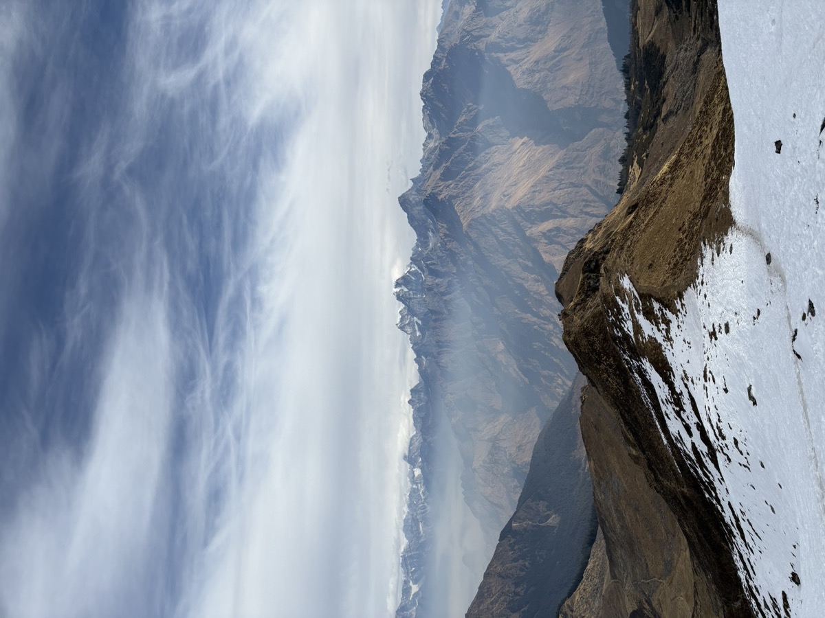 Himalayan mountain view